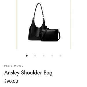 Pixie Mood Hobo Bag, Black NWOT 🖤